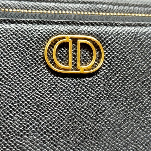 Christian Dior Shoulder Bag Black Leather 672-083025 - Picture 8 of 13